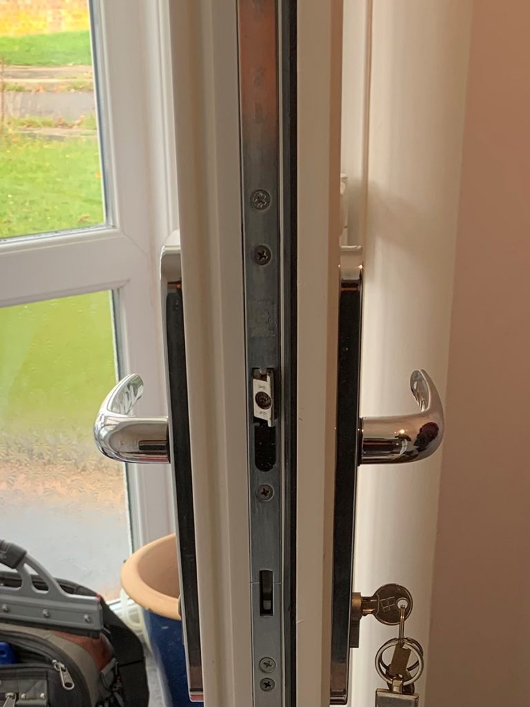 Locksmith fitted replacement UPVC door lock